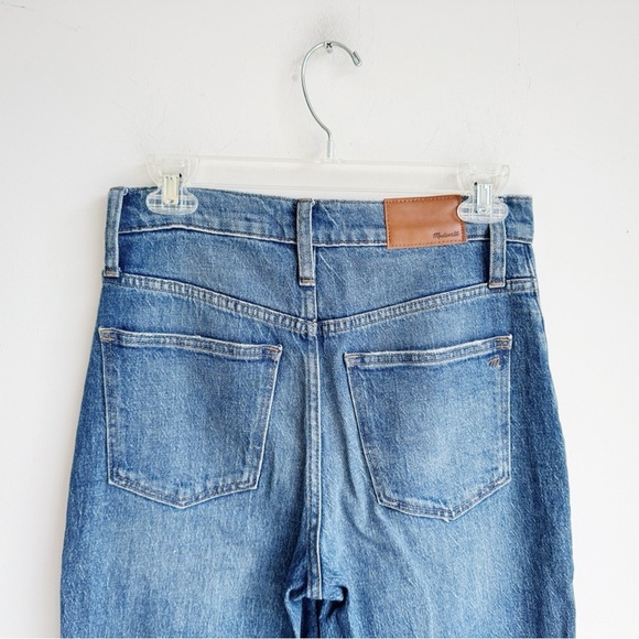 MADEWELL The High-Rise Slim Boyjean in Lavern Wash 25 - Picture 7 of 10